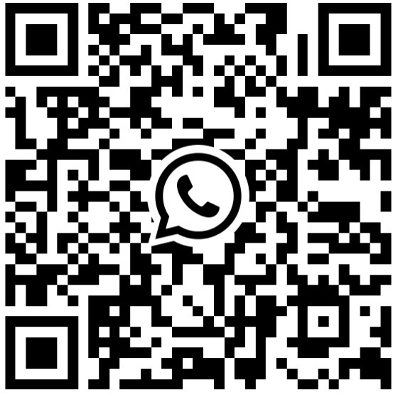 Código QR para unirse al grupo de WhatsApp de El Reto IA